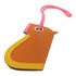 HERMES PHW Charm Epsom Leather 37 Gold Yellow Pink