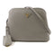 PRADA GHW Matinee Bag Shoulder Crossbody Bag 1BA282 Saffiano Leather Gray