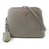 PRADA GHW Matinee Bag Shoulder Crossbody Bag 1BA282 Saffiano Leather Gray