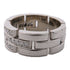 CARTIER Maillon Panthere Ring 18K White Gold Diamond US#7.25