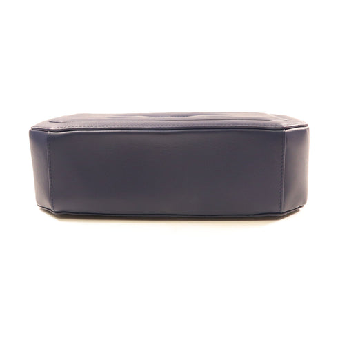 CHANEL CC GHW Chain Shoulder Bag Lambskin Leather #29544088 Blue