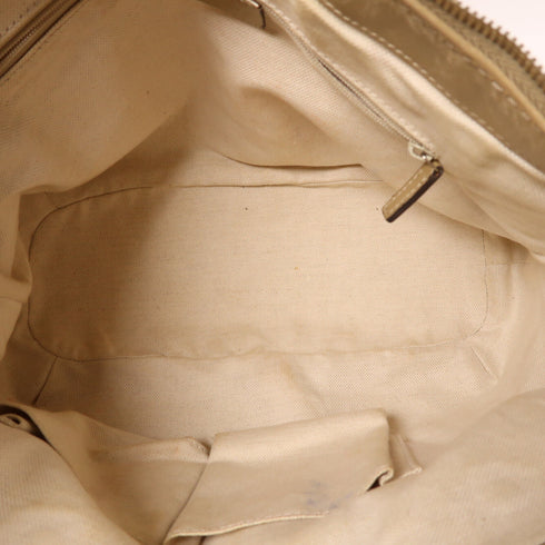 GUCCI GG GHW 2 Way Shoulder Bag 247902 Calfskin Leather Gold