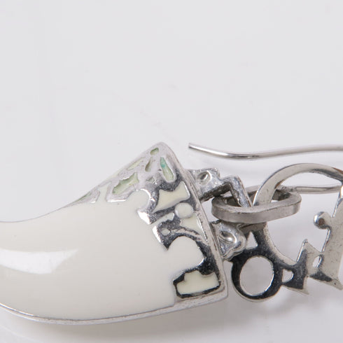 Dior Earrings Accessories PVC/Metal White/Silver