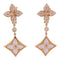 LOUIS VUITTON LV Blossom Double Star Earrings 18K Rose Gold