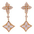 LOUIS VUITTON LV Blossom Double Star Earrings 18K Rose Gold