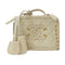 CHANEL CC GHW Vanity Case Shoulder Bag A93342 Caviar Leather White