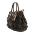 PRADA GHW Gauffre Tote 2 Way Bag Nylon Black