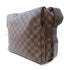 LOUIS VUITTON LV GHW Naviglio Shoulder Messenger Bag N45255 Damier Brown v4