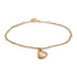 TIFFANY&CO Open Heart Bracelet 18K Yellow Gold