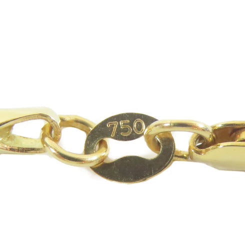 FINE JEWELRY 8.84g Ruby Necklace 18K Yellow Gold #40cm