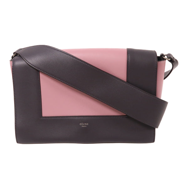 CELINE SHW Frame Shoulder Bag Calfskin Leather