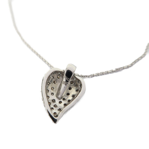 Fine Jewelry Diamond 5.4g Necklace 18K White Gold