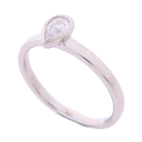 FINE JEWELRY 0.30ct Diamond Ring US#6.5 PT950 Platinum