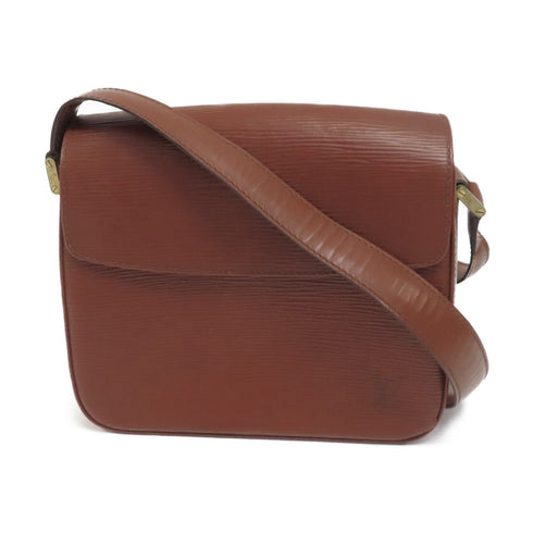 LOUIS VUITTON LV GHW Bushi Shoulder Bag Epi Leather M52203 Brown