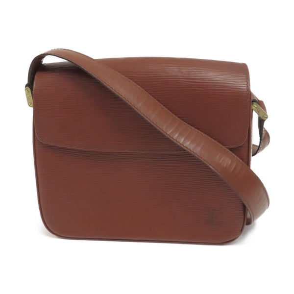LOUIS VUITTON LV GHW Bushi Shoulder Bag Epi Leather M52203 Brown
