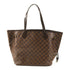 LOUIS VUITTON LV GHW Neverfull MM Shoulder Tote Bag N51105 Damier Brown