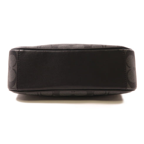 COACH Graham Crossbody Bag Shoulder Bag J2323-C4149 Coated Canvas Leather Black