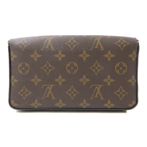 LOUIS VUITTON LV GHW Pochette Felicie Chain Shoulder Bag M61276 Monogram Brown v3