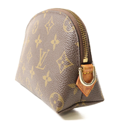 LOUIS VUITTON LV Cosmetic Pouch Clutch Bag M47515 Monogram Brown