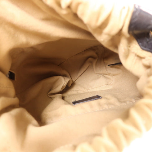 Chloe GHW Roy Bag 2 Way Shoulder Bag Handbag Calfskin Leather Red/Navy