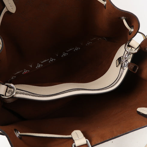 LOUIS VUITTON LV SHW Bella Tote 2 Way Shoulder Bag M59203 Mahina Leather Beige