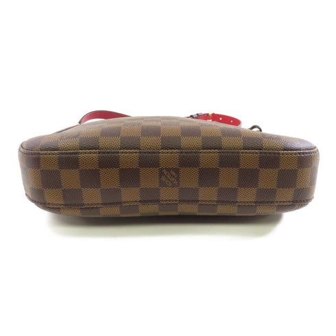 LOUIS VUITTON LV GHW South Bank Shoulder Bag N42230 Damier Brown/Red