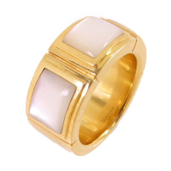 Mauboussin Mother of Pearl Ring US#5.25 18K Yellow Gold