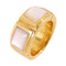 Mauboussin Mother of Pearl Ring US#5.25 18K Yellow Gold