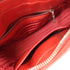 PRADA SHW Chain Shoulder Bag Calfskin Leather Red