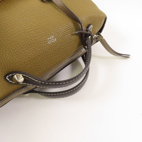 FENDI SHW By The Way Shoulder Bag 8BL124-A41U Calfskin Leather Brown