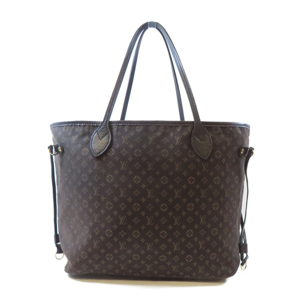 LOUIS VUITTON LV GHW Neverfull MM Shoulder Bag M40513 Monogram Idylle Brown