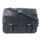 PRADA SHW Shoulder Messenger Bag VA0997 Leather Navy