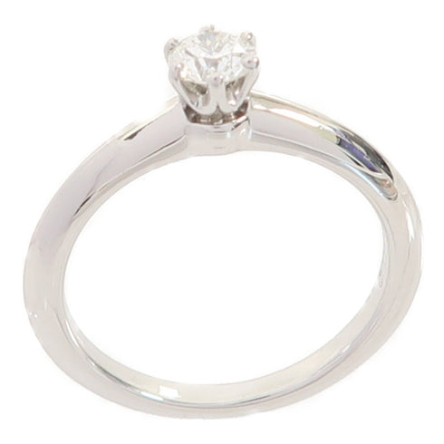 TIFFANY&CO 0.25ct Diamond Ring US#4.75 PT950 Platinum