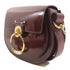 Chloe GHW Tess Bag 2 Way Shoulder Bag Calfskin Leather Brown