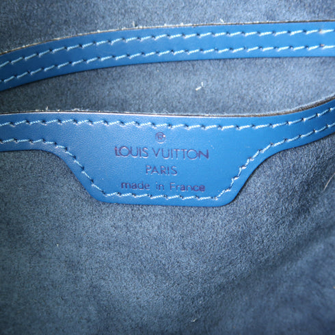 LOUIS VUITTON LV Soufflot Handbag M52225 Epi Blue