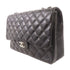 CHANEL CC SHW Large Classic Chain Shoulder Bag Lambskin Leather Black v1
