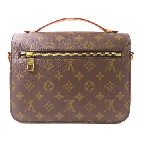 LOUIS VUITTON LV GHW Pochette Metis MM 2 Way Bag M44875 Monogram Brown v1