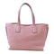 LOEWE Shoulder Tote Bag Calfskin Leather Pink