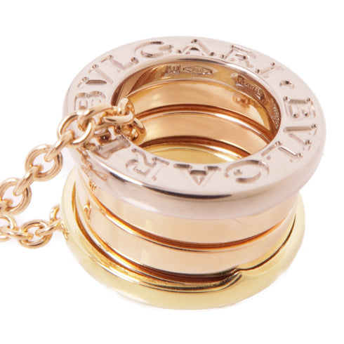 BVLGARI B-Zero1 Perfect Mistake Necklace 18K Yellow/White/Pink Gold