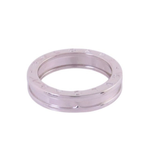 BVLGARI B-zero 1 1Band Ring#55 US#7 Ring 18K White Gold