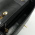 CHANEL Quilted CC GHW Chain Shoulder Bag Lambskin Leather Black v5