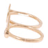HERMES Gambade Double Diamond Ring 20G057415 18K Pink Gold HERMES#49 US#5.5/4