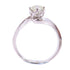 FINE JEWELRY 0.635ct Diamond Ring US#8 18K White Gold
