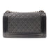 CHANEL Quilted CC SHW Chanel Boy Chain Shoulder Bag Calfskin Leather Black