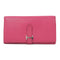 HERMES PHW Bearn Long Wallet Chevre Leather Pink