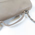 CHANEL Quilted CC SWH 2 Way Chain Shoulder Handbag Caviar Leather Khaki Beige