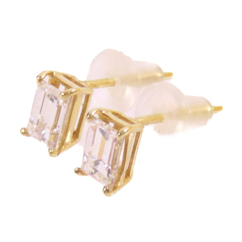 FINE JEWELRY 0.363ct/0.337ct Diamond Earrings 18K Yellow Gold