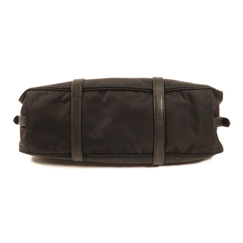 PRADA GHW 2 Way Shoulder Bag BN1903 Nylon Leather Black
