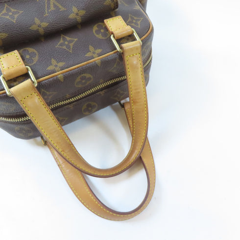 LOUIS VUITTON LV GHW Excentri-cite Handbag M51161 Monogram Brown Red