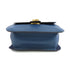 Chloe GHW Sacs Porte Epau 2way Shoulder Bag Calfskin Leather Blue